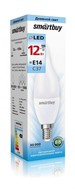  (LED)  Smartbuy-C37-12W/4000/E14 (SBL-C37-12-40K-E14)