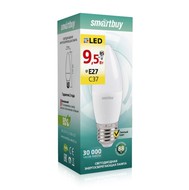  (LED)  Smartbuy-C37-9.5W/3000/E27