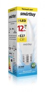  (LED)  Smartbuy-C37-12W/3000/E27 (SBL-C37-12-30K-E27)