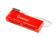  Smartbuy 717, USB 2.0 SD/microSD/MS/M2,  (SBR-717-R)