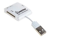  Smartbuy 713, USB 2.0 SD/microSD/MS/M2,  (SBR-713-W)