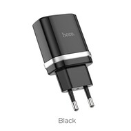   HOCO C12Q 1USB 3A QC3.0   Black 