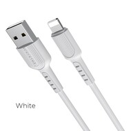  USB-Lightning Borofon BX16 Easy,  2.0, TPE 1 , White