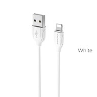  USB-Lightning Borofon BX19 Benefit 2.4, TPE 1, White 