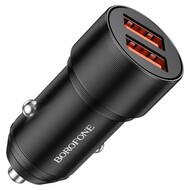   Borofone BZ19 2USB 2.4A W12  Black 