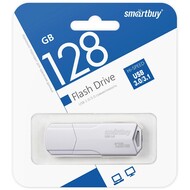 Smart Buy USB 3.0 128GB CLUE White