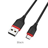  USB-MicroUSB Borofon BX17 Enjoy 2.0A TPE 1  Black