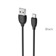  USB-MicroUSB Borofon BX19 Benefit 2.4 TPE 1 Black