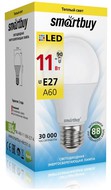  (LED)  Smartbuy-A60-11W/3000/E27 (SBL-A60-11-30K-E27-A)